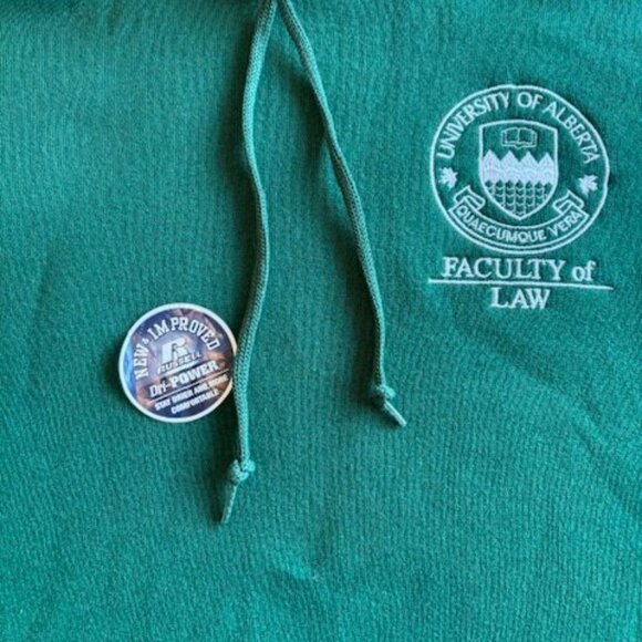 Hoodie - New - Uiversity of Alberta Faulty of Law - Size: Adult Small - Picture 4 of 6